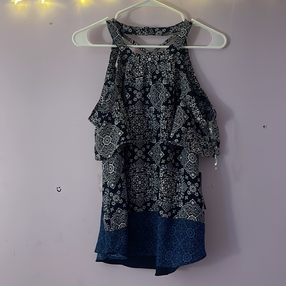 Womens Shoulderless Sleeved Blouse